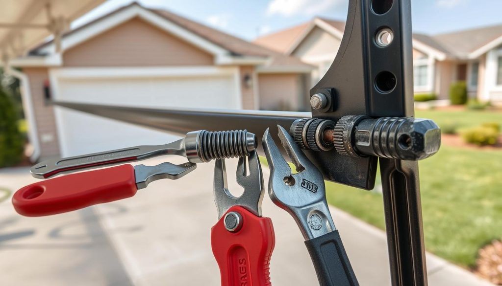 Garage door repair